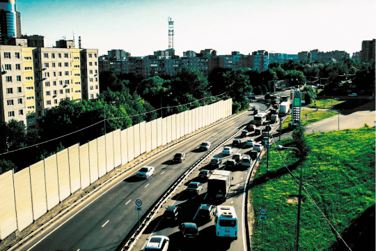 Traffic management in the Moscow Region